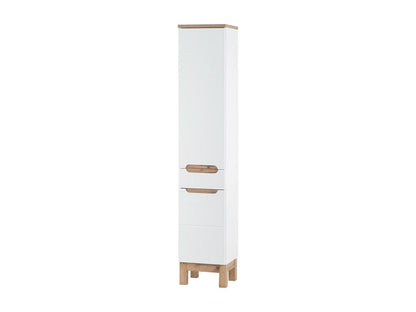 Armoire Haute Artigeo HC35 2D1D 35x33x187 Blanc QFKN78909