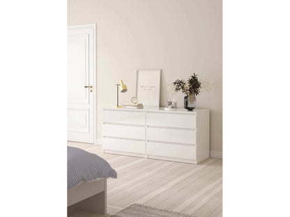 Buffet Artigeo Buffet du salon Commode de salon Garde-manger de cuisine 154x50 h70 cm Blanc TGGT13168