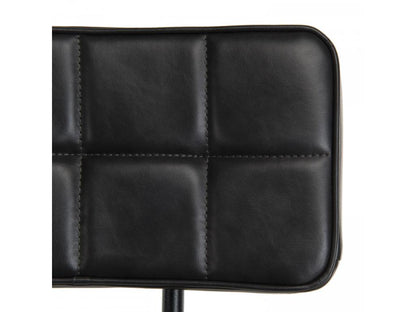 Artigeo - Lot de 2 tabourets de bar Artigeo noir hauteur d'assise 80cm BRAB68101