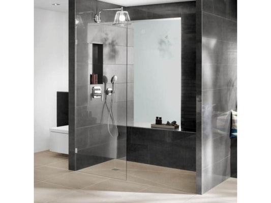 Receveur de douche à carreler 140x90 Chezlova Primo rectangle écoulement excentré bonde verticale Chezlova d'étanchéité VUTJ63247