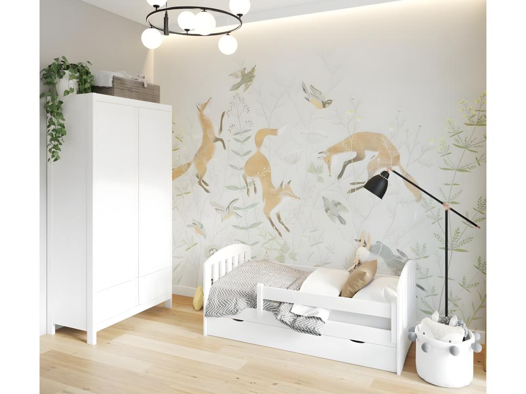 Lit Enfant Chezlova KSB001 90x163x70 Blanc RWAC50894