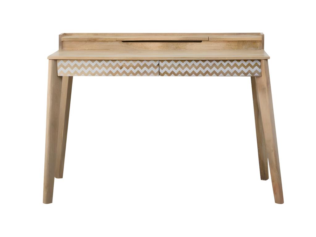 Bureau pupitre en bois de manguier Siméon PNCQ11608
