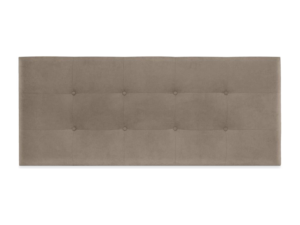 Chezlova Tête de Lit en Tissu Aqualine Capitonné 160x60cm Lits 150/160 - Terre XJXL29567