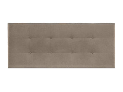 Chezlova Tête de Lit en Tissu Aqualine Capitonné 160x60cm Lits 150/160 - Terre XJXL29567