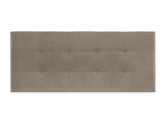 Chezlova Tête de Lit en Tissu Aqualine Capitonné 160x60cm Lits 150/160 - Terre XJXL29567