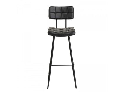 Artigeo - Lot de 2 tabourets de bar Artigeo noir hauteur d'assise 80cm BRAB68101