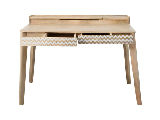 Bureau pupitre en bois de manguier Siméon PNCQ11608