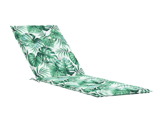 Coussin de chaise longue motif de feuilles tissu Chezlova EIOV99442