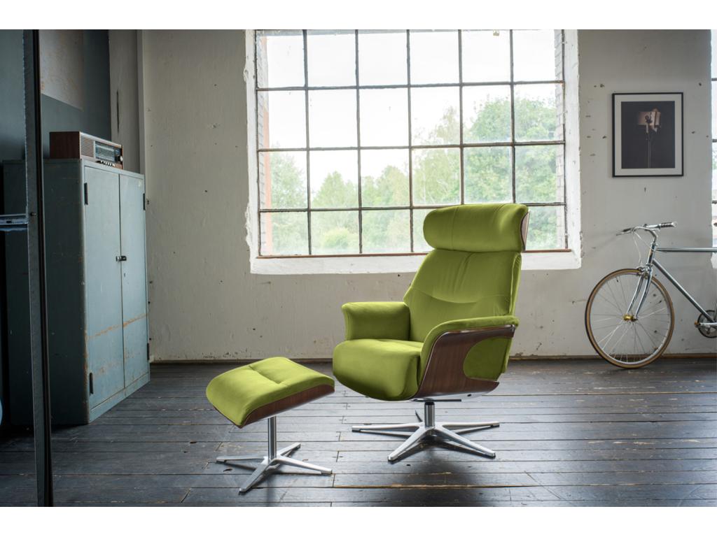 Fauteuil - Vert Velours - Artigeo AREB36704