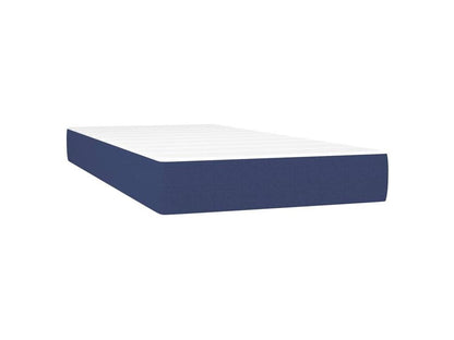 Sommier à Artigeo de lit avec matelas Bleu 200x200 Tissu EYXE09440