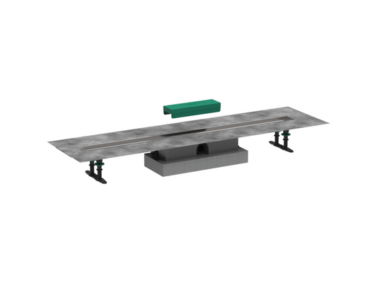 Artigeo d'installation caniveau de douche 100 cm installation à plat Artigeo uBox GPVH83587