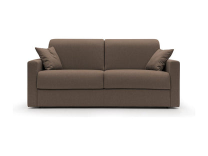 Artigeo Canapé lit convertible en tissu imperméable T13 186 cm mat- 140x197 brun ISEC53229