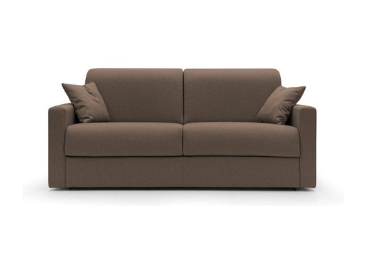 Artigeo Canapé lit convertible en tissu imperméable T13 186 cm mat- 140x197 brun ISEC53229