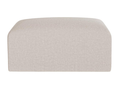 Pouf en tissu chiné beige Artigeo de Maison Céphy OQCZ87898