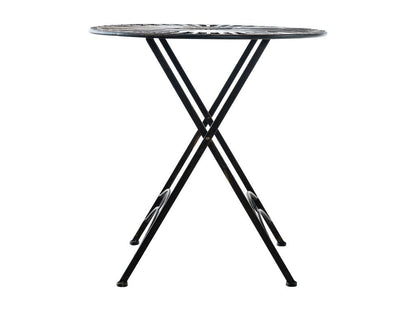 Table d'appoint de jardin - rund - Métal - Bronze - Chezlova JLFW18464