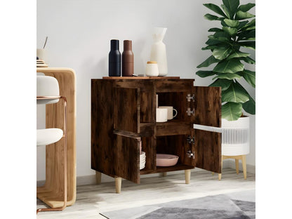 Buffet Chêne fumé 60x35x70 cm Bois d'ingénierie SNEZ27107