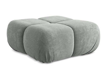 Pouf en Chenille - gris - Artigeo UXPK99129