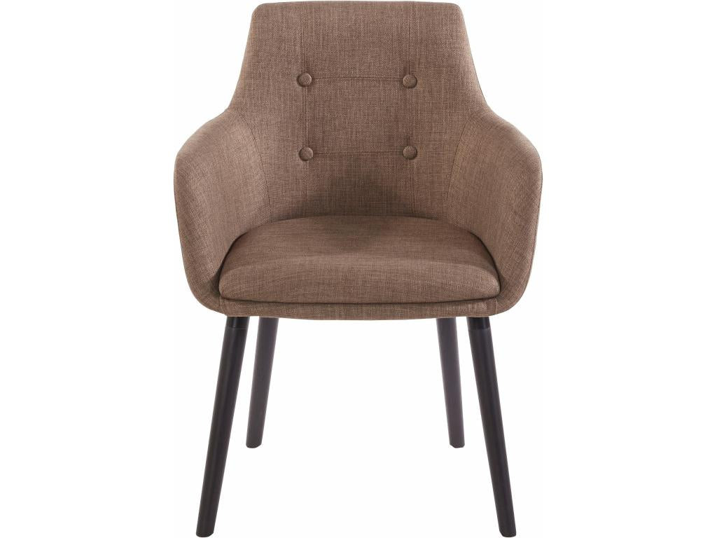 Artigeo - Ensemble de 2 chaises de salle à manger rembourrées en tissu QXLZ86827