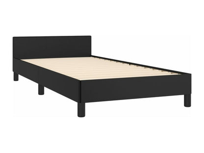 Cadre de lit sans matelas noir 90x190 cm similicuir SXAB50719