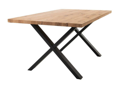 Table X Droit 220 cm en chêne TPVJ51929