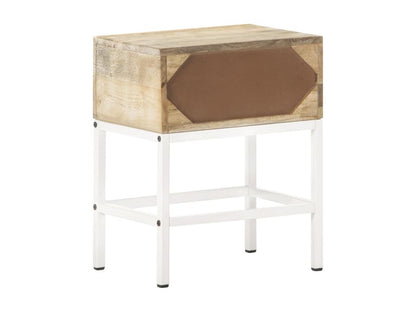 Table de chevet 40x30x50 cm Bois de manguier massif UNRJ75443