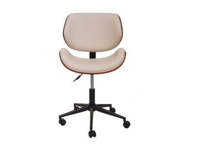 Chaise de bureau Cosymeub-G25 crème XUDX12444