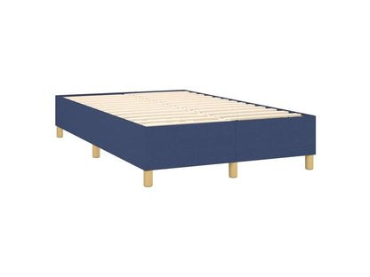 Sommier à Artigeo de lit avec matelas Bleu 120x200 Tissu HCFE80059