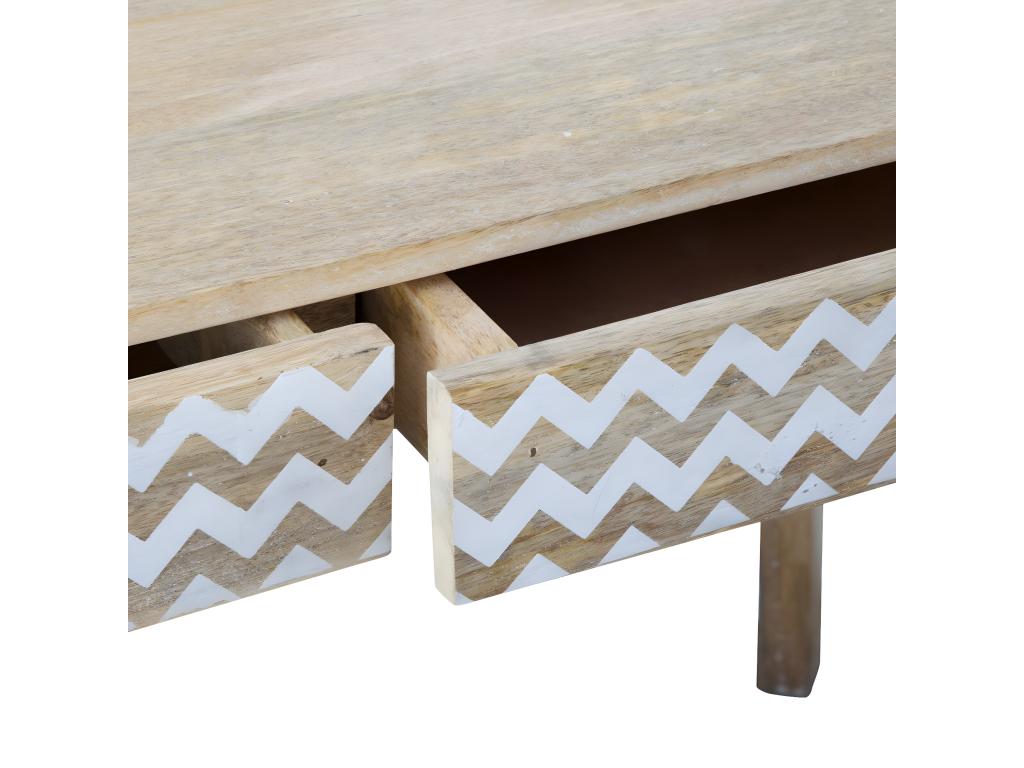 Bureau pupitre en bois de manguier Siméon PNCQ11608