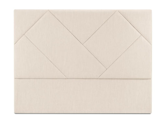 Artigeo - Tête de lit Artigeo 180x120cm en tissu structurel beige clair - 180x8x120cm ORJK37013