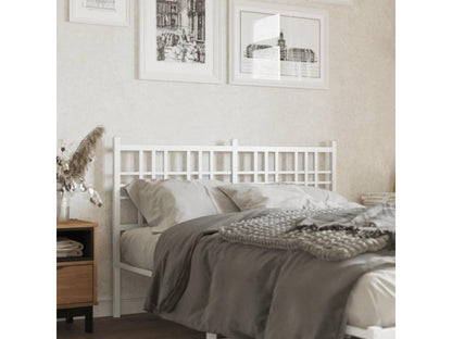Tête de lit métal blanc 120 cm UITU54279