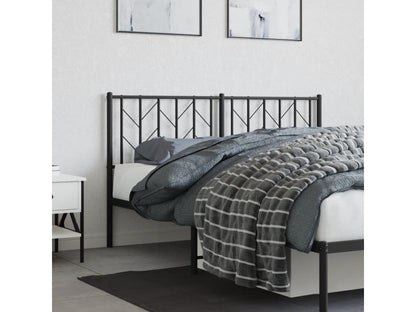 Tête de lit métal noir 150cm HQUY81831