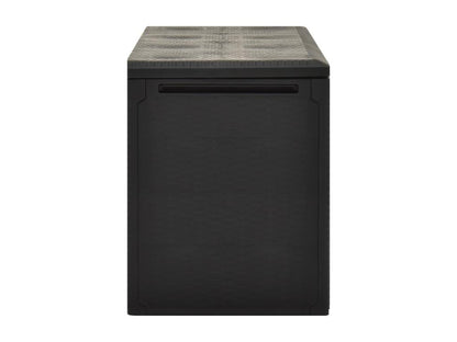Artigeo Premium - Boîte de rangement de jardin Anthracite 114x47x60 cm DNLE67831