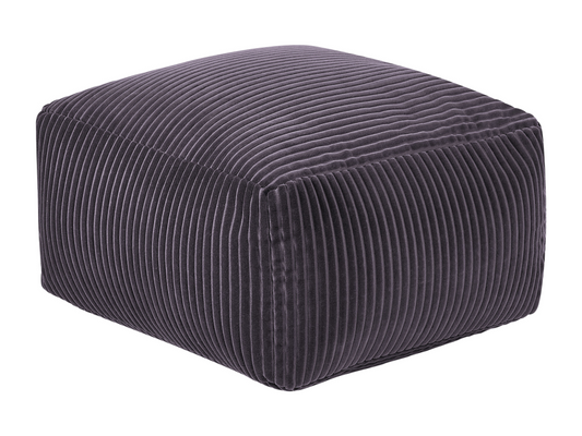 Pouf Artigeo Coton 50 cm 50 cm Gris foncé ZKOR10968