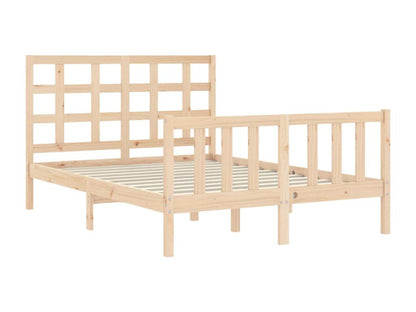 Cadre de lit sans matelas 120x200 cm bois de pin massif YAPB22562
