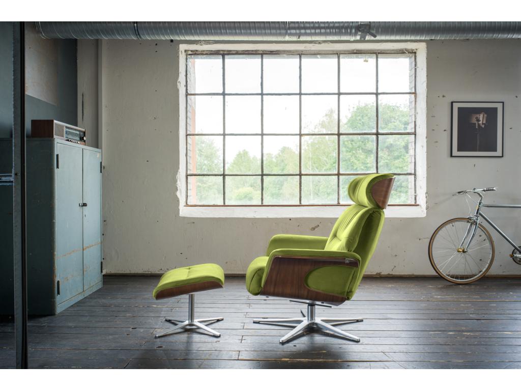 Fauteuil - Vert Velours - Artigeo AREB36704