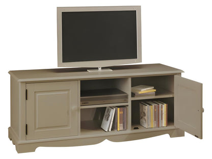 Meuble TV 60 Pouces Style Anglais Artigeo 2 Portes 2 Niches 142.4x55.5x46 cm IUNW78747