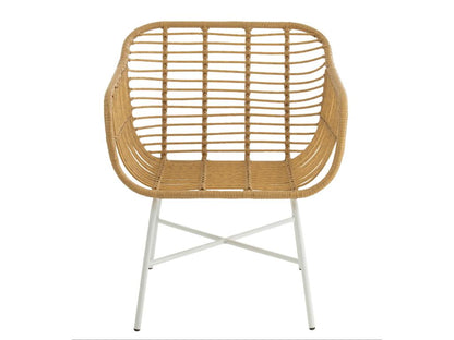 Fauteuil de jardin métal biCouleure Chezlova L 68cm LOJZ22610