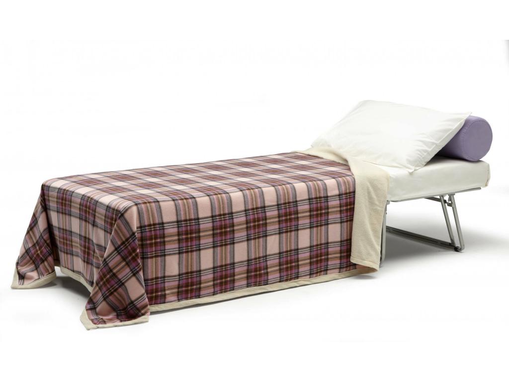 Lit pliant Artigeo Pouf transformable en lit simple Pouf de salon en tissu Made in Italy 80x80h45 cm Gris HTBR89017