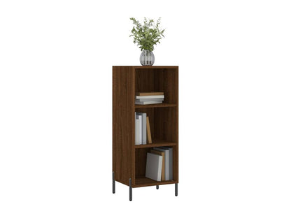 Buffet chêne marron 34.5x32.5x90 cm bois d'ingénierie LTPD88327