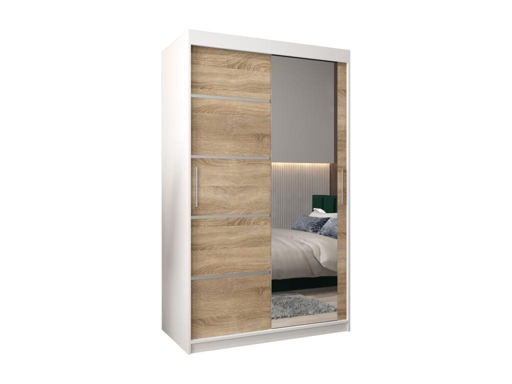 ARMOIRE Artigeo 2 À PORTES COULISSANTES 200/120/62 2 Portes Blanc/Artigeo AXDK67006