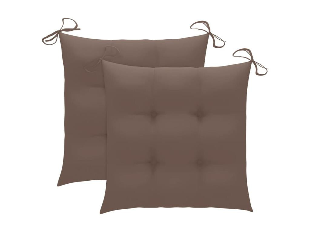 Chaises de jardin avec table à thé et coussins Artigeo solide UIGE03328