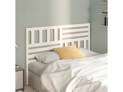 Tête de lit Blanc 166x4x100 cm Bois massif de pin UYZJ67102