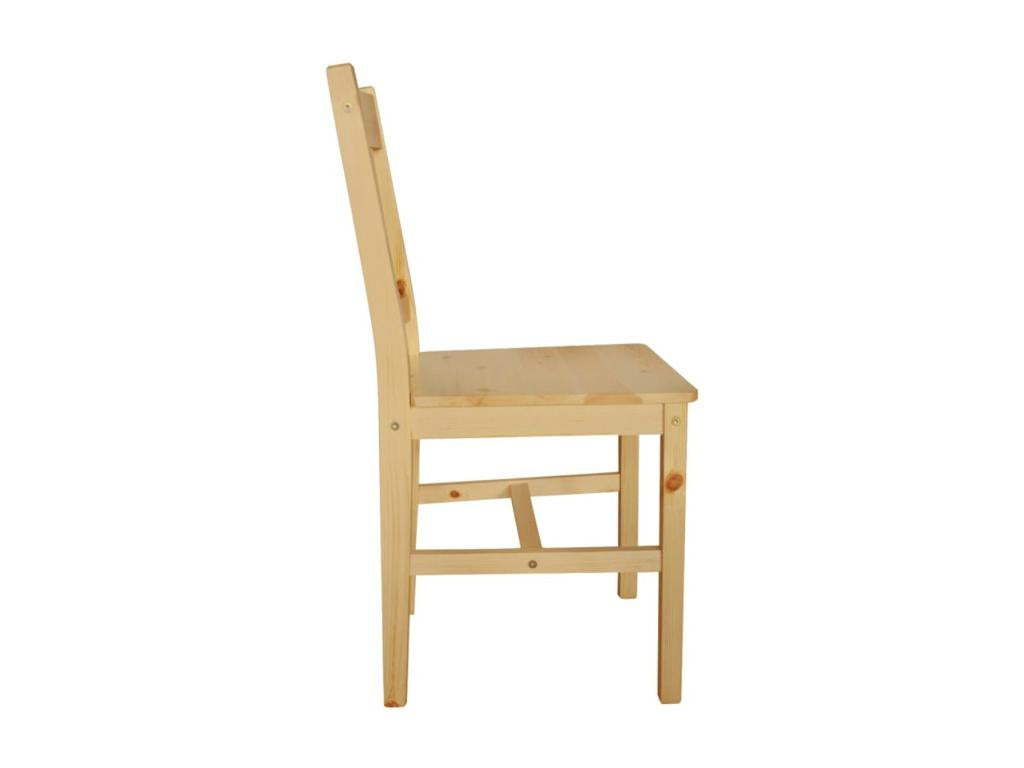 Chaise de cuisine pin massif naturel Artigeo - Lot de 4 JEBG78606