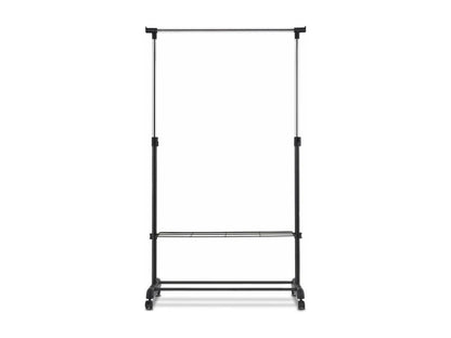 Portant à vêtements mobile noire 84x42x168 cm 20 0000977 UIMI62762