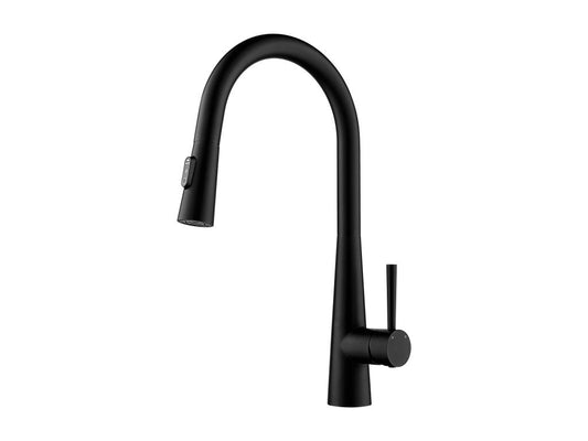 2PCS Artigeo MAX Mitigeur de Cuisine avec Douchette Extractible - Robinet d'Évier avec 3 Modes de Sortie D'eau - Mitigeur Cuisine en Inox - Noir DOUG81921