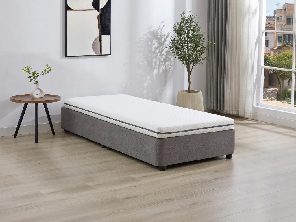 Matelas 80x200 cm mousse déhoussable ép.10cm - Chezlova NOES57630