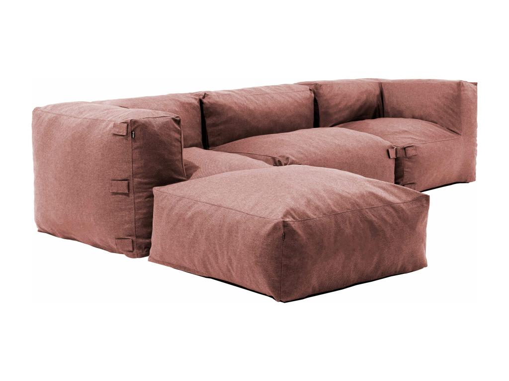 Canapé d'angle modulable 4 places Cosymeub OOUU11689