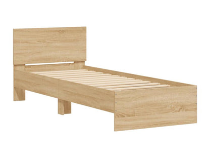 Cadre de lit sans matelas avec tête de lit 90x190 cm HCWD45232
