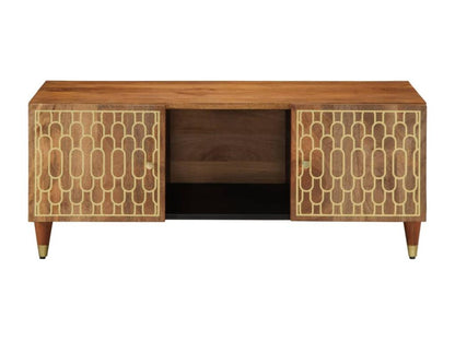 Table basse 100x54x40 cm bois de manguier massif INLE54507