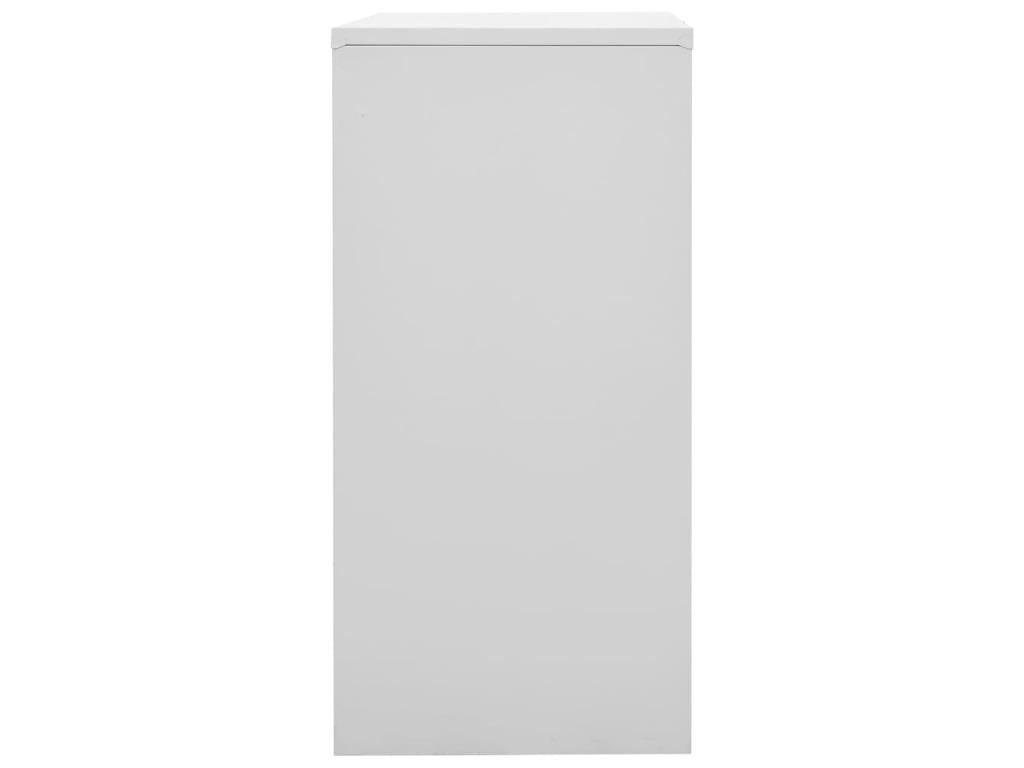 Armoires à casiers 5 pcs Gris clair et bleu 90x45x92.5 Acier 3 EYFX05170